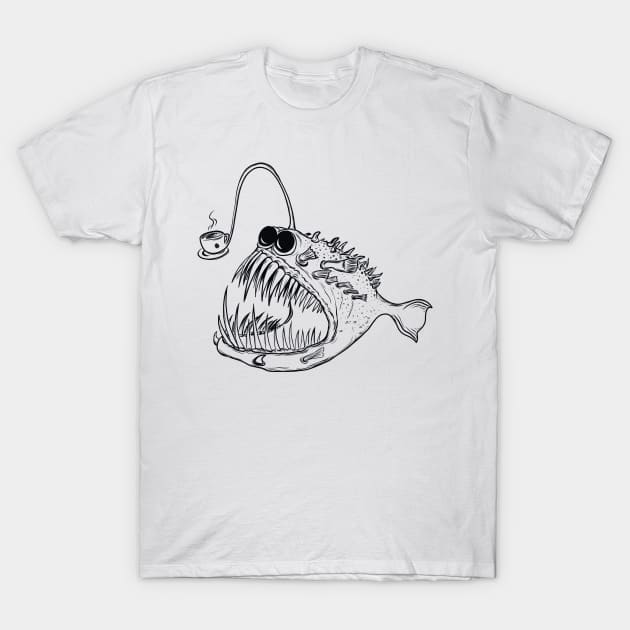 Coffee trap T-Shirt by Kelimok